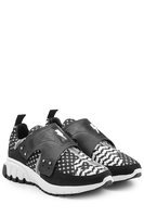 Printed Leather Sneakers Gr. EU 40