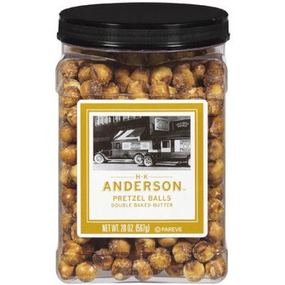 H.k. Anderson H K Anderson: Double Baked Butter Pretzel Balls, 20 Oz