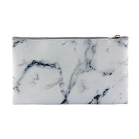 Jocestyle Zipper Marbling Makeup Brush Storage Bag Cosmetic Handbag Beauty Tool Pouch