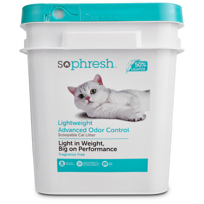 So Phresh Lightweight Odor Control Cat Litter, 12.5 lbs.
