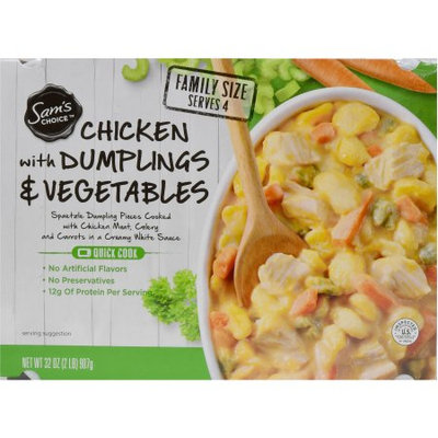 Sam's Choice Chicken With Dumplings & Vegetables
