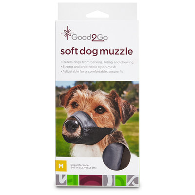 Good2Go Nylon & Mesh Dog Muzzle, Medium