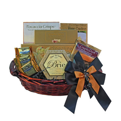 With Heartfelt Sympathy Gourmet Food Gift Basket, Medium (Candy)