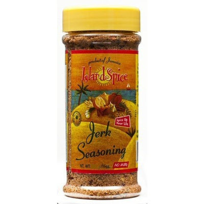 Island Spice JERK Seasoning - Product of Jaimaica - THREE 8oz Jars