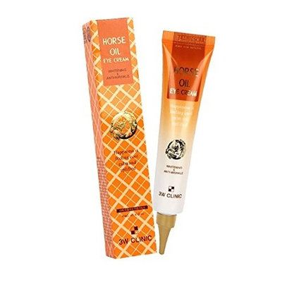 3W Clinic Horse Oil Eye Cream Whitening Miss Korea Official Product (40ml)