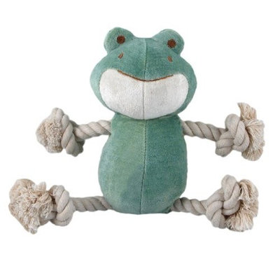 Simply Fido Bamboo Rayon Plush Rope Dog Toy, Petit 6