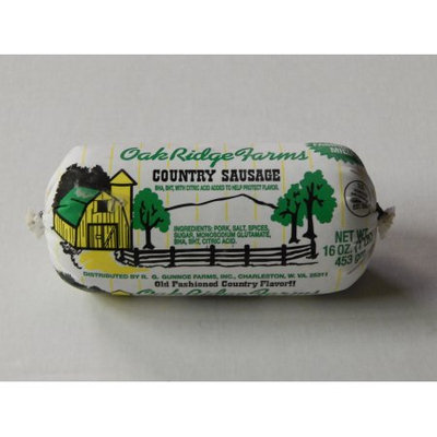 Gunnoe's MILD Country Sausage ROLL