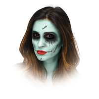 Dead Dolly Halloween Makeup Kit By Fun World