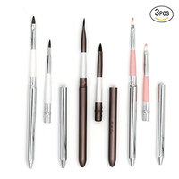 Healthcom Lip Brushes Lip Gloss Brush Premium Lip Makeup Brushes Makeup Tools Foundation Brushes Makeup Tools Accessories,3 Pcs