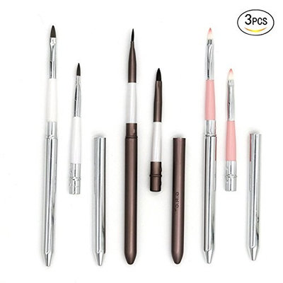 Healthcom Lip Brushes Lip Gloss Brush Premium Lip Makeup Brushes Makeup Tools Foundation Brushes Makeup Tools Accessories,3 Pcs