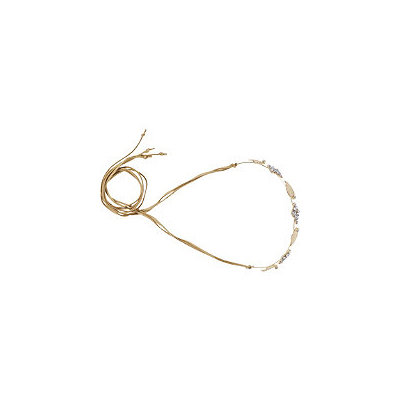 Scunci Gold Metal and Rhinestone Head Wrap