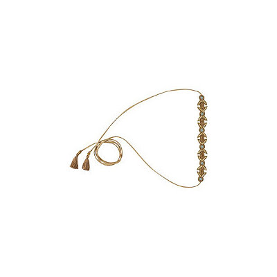 Scunci Beaded Suede Choker and Head Wrap