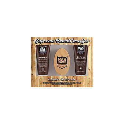 ManCave Supreme Beardcare Brush Set