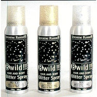 B-wild Hair and Body Glitter Spray Gold+silver 3.5 Oz **1 Can