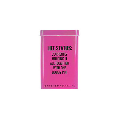 Cricket Life Status Bobby Pins Tin