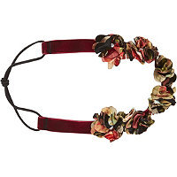 Scunci Velvet Rosette Headwrap