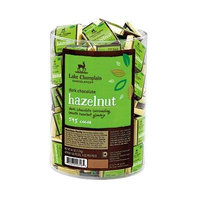 Hazelnut Praline Dark Chocolate Squares (100 piece)