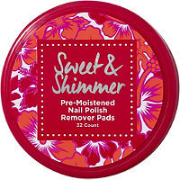 Sweet & Shimmer Nail Polish Remover Pads