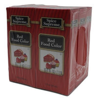 Spice Supreme Red Food Color Kosher 1 Fl Oz (Pack of 6)