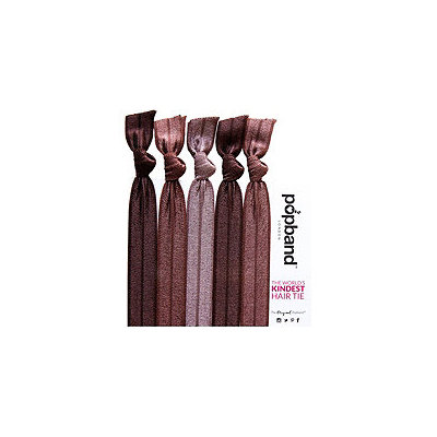 Popband London Cocoa Hair Tie Multi Pack