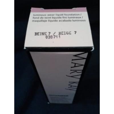 Mary Kay TimeWise Luminous Wear Liquid Foundation, Beige 7