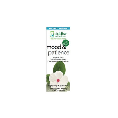 Mood & Patience Siddha Flower Essences 1 fl oz Liquid