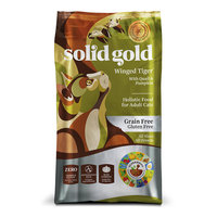 Solid Gold Winged Tiger Quail & Pumpkin Adult Dry Cat Food, 3 lb.