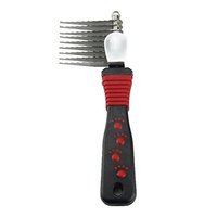 MDF Rainbow De-matting Comb for Dogs and Cats with Medium to Longhaired Coats