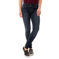 Juniors' Wallflower Legendary Curvy Low Rise Skinny Jeans, Girl's, Size: 3, Brt Yellow