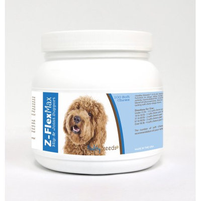 Healthy Breeds 840235110279 Labradoodle Z-Flex Max Hip & Joint Soft Chews - 100 Count