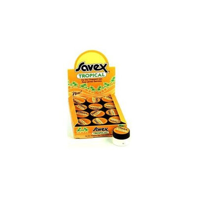 SAVEX Tropical Lip Balm .25oz 12pack