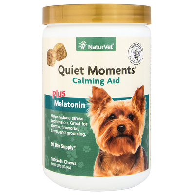 Quiet Moments Calming Aid Dog Soft Chews, 180 count