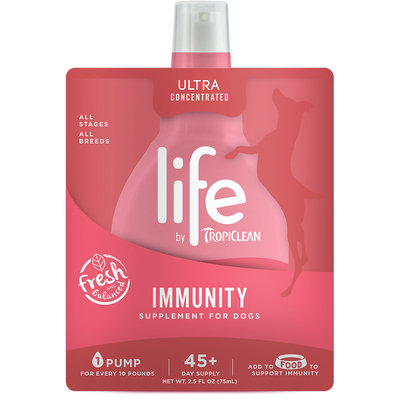 Life by Tropicleanreg; Immunity Supplement for Dogs (2.5 fl oz)