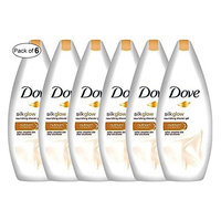 Dove Silk Glow Nourishing Body Wash(500ml) (Pack of 6)