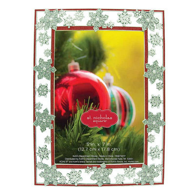 St. Nicholas Square® Metal Snowflake 5