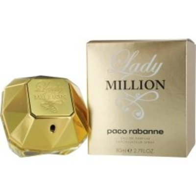 Lady Million by Paco Rabanne Eau De Parfum Spray for Women, 2.70 Ounce