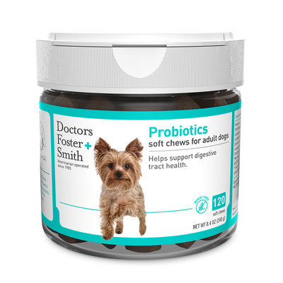 Drs. Foster and Smith Probiotic Soft Chews, 120 count