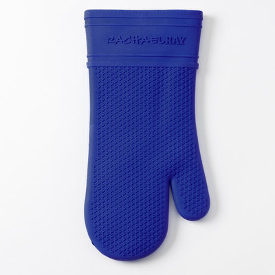 Imusa Silicone Oven Mitt, Blue