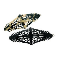 France Luxe Fine Filigree on Tige Boule Barrette - Ivory Tokyo