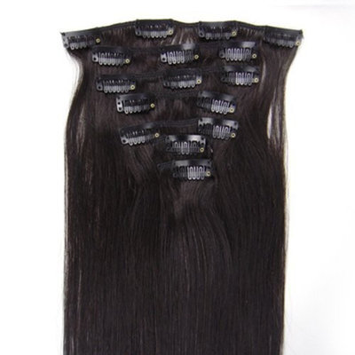 Straight Remy Human Hair Extensions 24 Colors for Your Choose in 15inch ,18inch ,20inch ,22inch ,Beauty Salon Women's Accessories