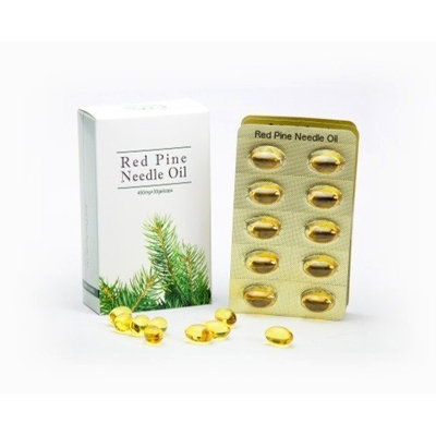 Optimally Organic Red Pine Needle Oil Capsules 30 Vegan Caps