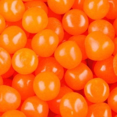 BAYSIDE CANDY ORANGE FRUIT SOURS CHEWY CANDY BALLS, 1LB