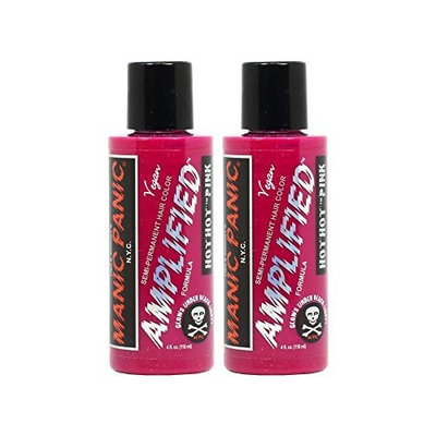 Manic Panic Amplified Semi-Permanent Hair Color Cream - Hot Hot Pink 4oz