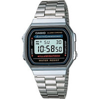 Casio Men's A168W-1 Electro Luminescence Digital Bracelet Watch