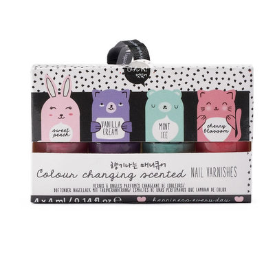 NPW Oh K! Color Changing Scented Nail Varnish Set, Multicolor