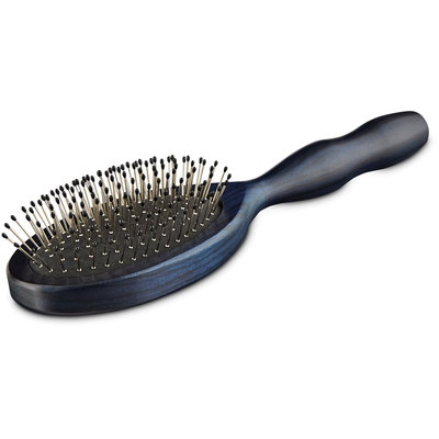 Seaside Summer Wood Cushion Pin Dog Brush, Large