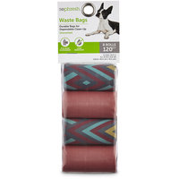 So Phresh Red Chevron Dog Waste Bag Refills, 120 CT
