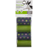 So Phresh Navy Polka Dot Dog Waste Bag Refills, 120 CT