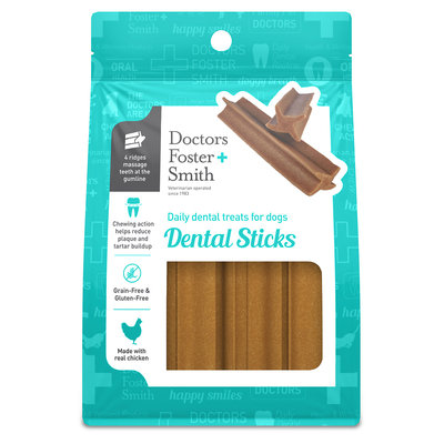 Drs. Foster And Smith Doctors Foster + Smith Large Dental Stix Dog Treats