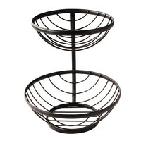 Ashley 2-Tier Fruit Bowl, Black